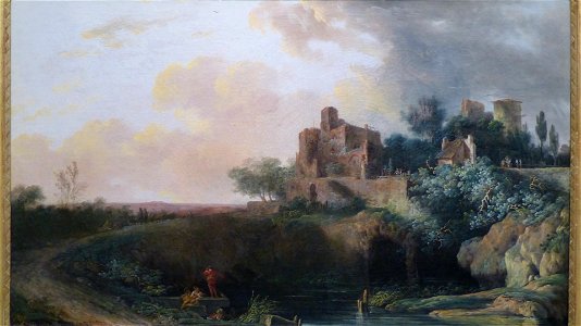 Nîmes,Beaux Arts097Louis-Gabriel Moreau,Paysage