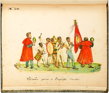 Nº 50 Pedindo para o Espírito Santo, da Coleção Brasiliana Iconográfica