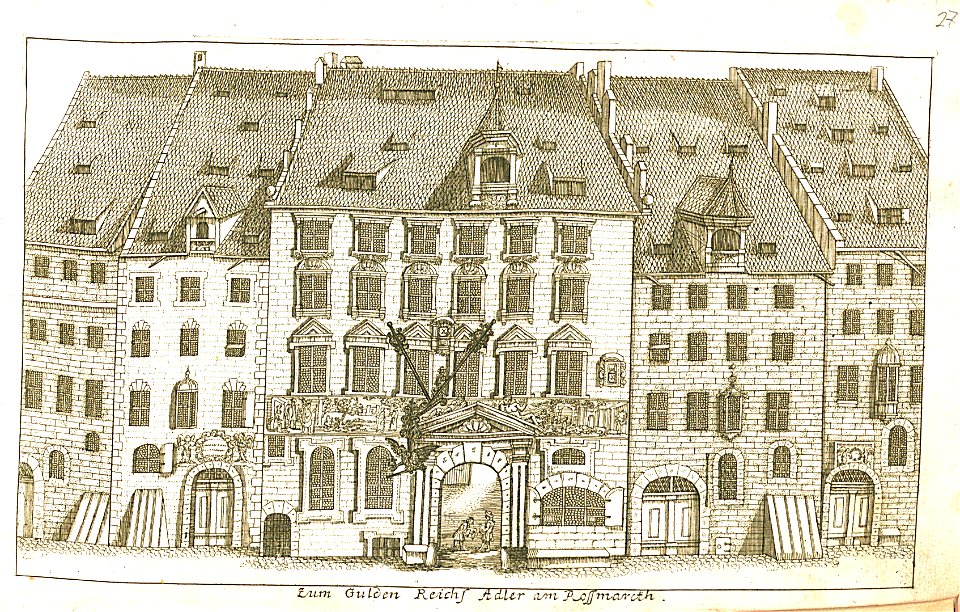 Nürnberger Zierde - Böner - 029 - Gulden Reichsadler - Rossmarkt
