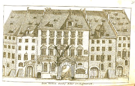 Nürnberger Zierde - Böner - 029 - Gulden Reichsadler - Rossmarkt