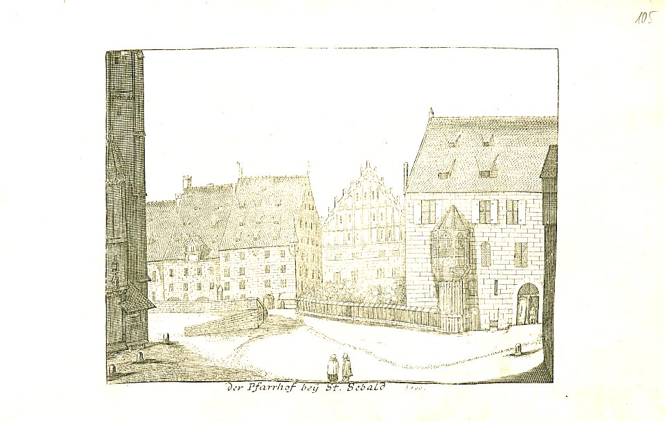 Nürnberger Zierde - Böner - 105 - Pfarrhof St Sebald