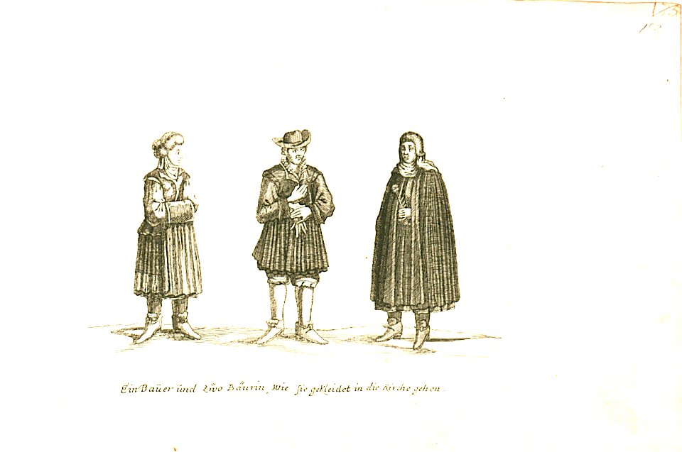 Nürnberger Zierde - Böner - 159 - Bauer und zwo Bäurin