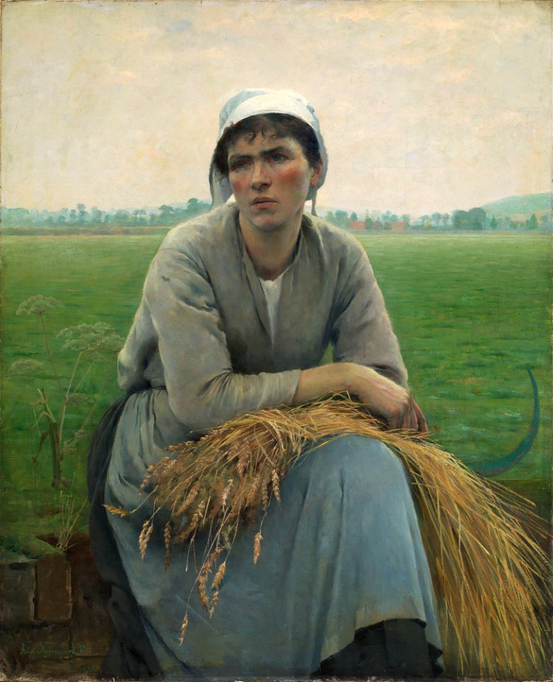 Asta Nørregaard - Peasant Woman from Normandy - NG.M.03608 - National Museum of Art, Architecture and Design