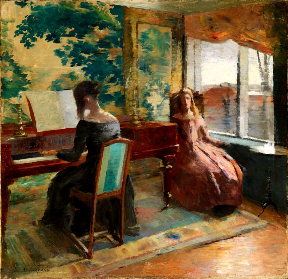 Asta Nørregaard - Music Interior - NG.M.00994 - National Museum of Art, Architecture and Design