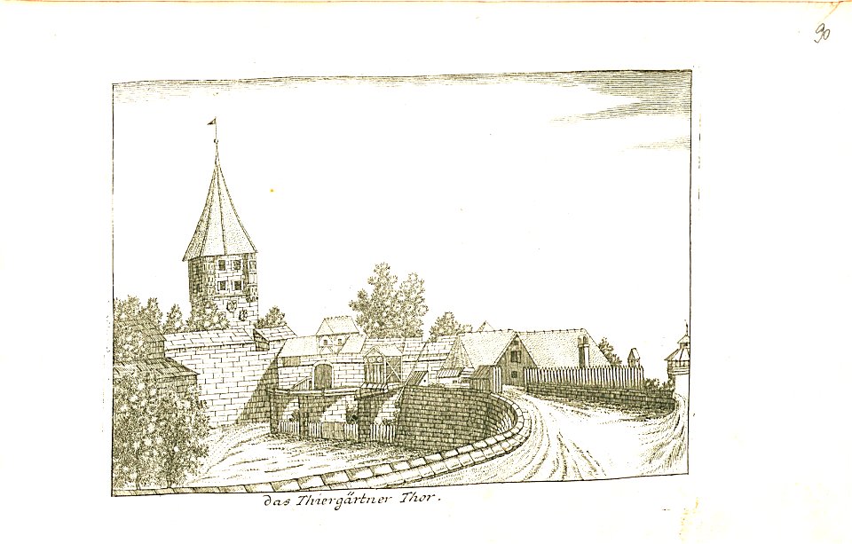 Nürnberger Zierde - Böner - 090 - Thiergärtner Tor