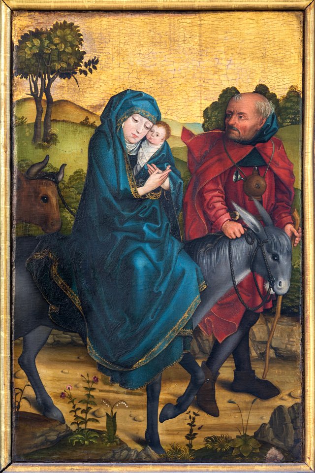 Nürnberg St. Lorenz Dreikönigsaltar Flucht 01