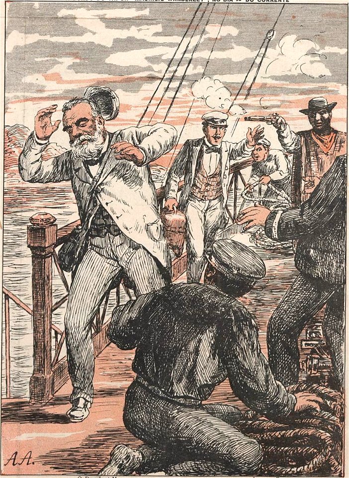 O atentado contra o Governador da Bahia a bordo do vapor Maurício Wanderley, no dia 13 de outubro de 1905