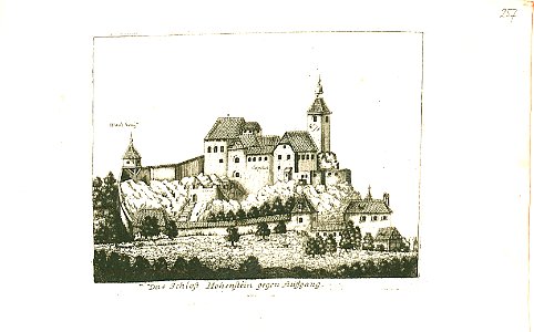 Nürnberger Zierde - Böner - 257 - Das Schloß Hohenstein