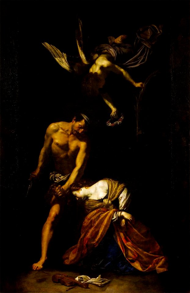O Riminaldi Martirio de Santa Cecilia 1630 P Pitti