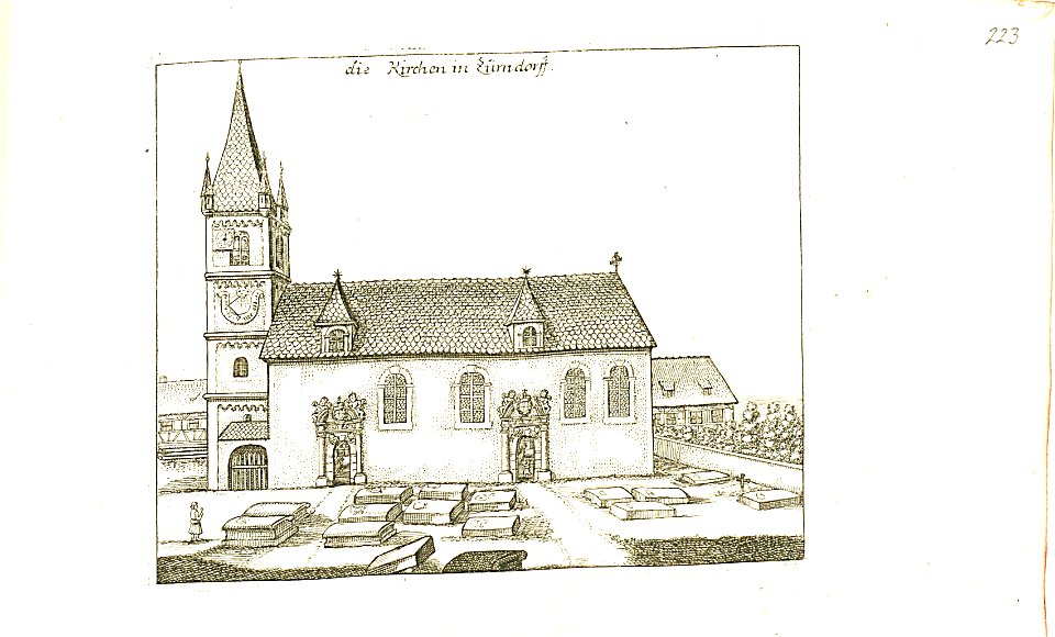 Nürnberger Zierde - Böner - 223 - die Kirchen in Zürndorf