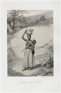 Négresse de la roca, da Coleção Brasiliana Iconográfica