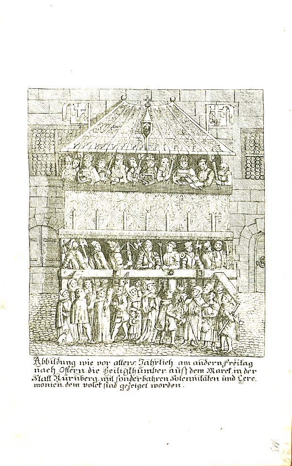 Nürnberger Zierde - Böner - 113 - Heilthümer Hauptmarkt