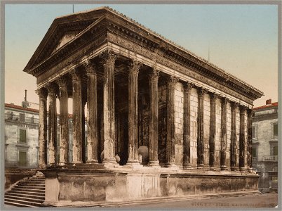 Nîmes. Maison Carrée LCCN2017657475