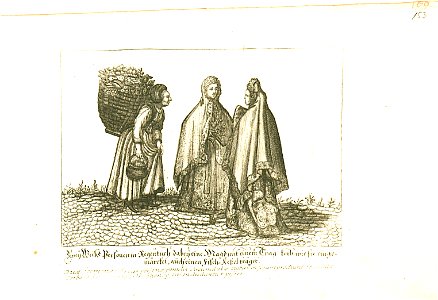 Nürnberger Zierde - Böner - 153 - Zwey Weibspersonen und eine Magd