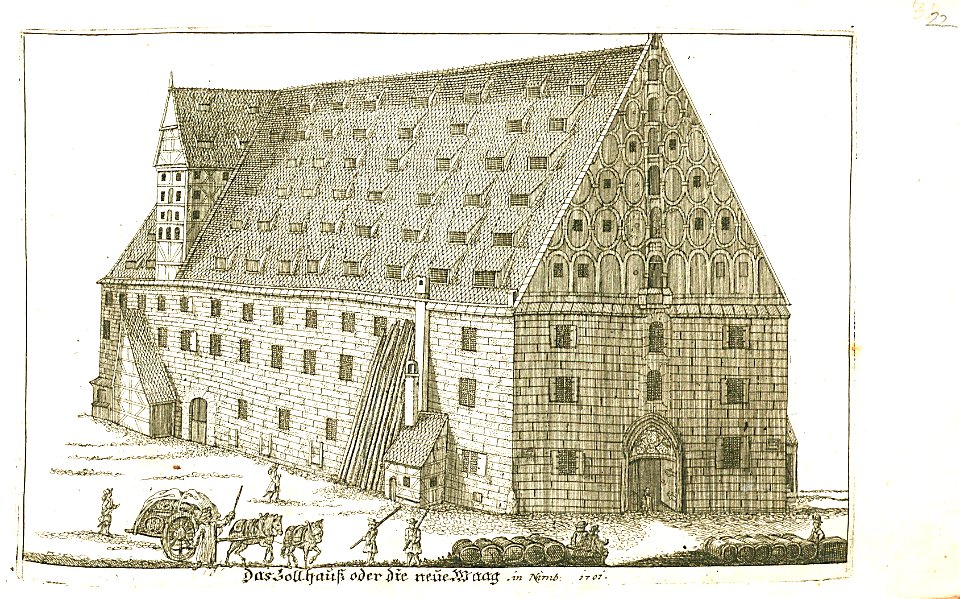 Nürnberger Zierde - Böner - 024 - Die neue Waag