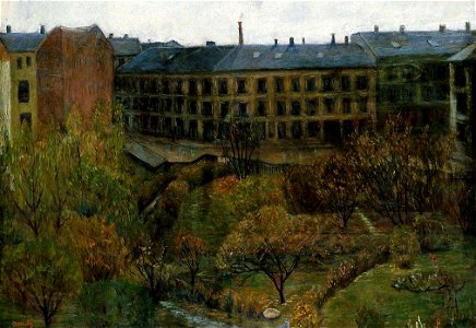 Aase Nørregaard - View from Kristiania (Oslo) - NG.M.00960b - National Museum of Art, Architecture and Design