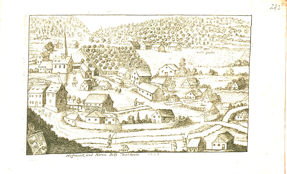 Nürnberger Zierde - Böner - 273 - Hofmarck und Herrnsitz Thalheim