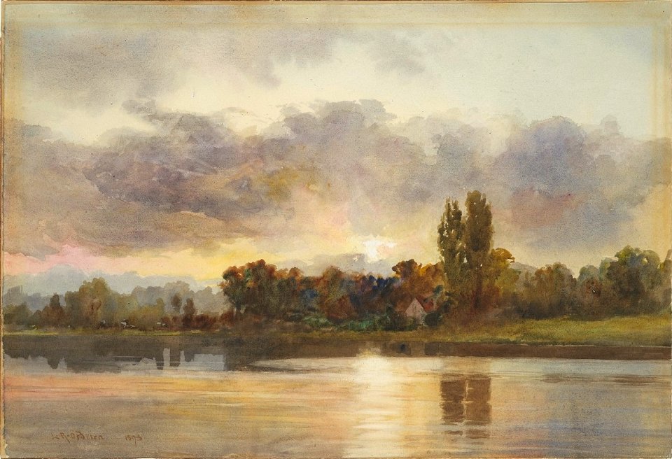 Lucius R. O'Brien - Landscape (1893)