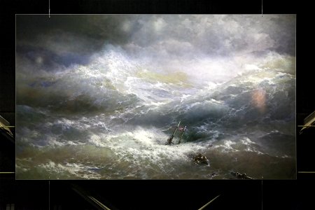 Oberhausen - Gasometer - Der schöne Schein - L'onda (Aivazovsky) 01 ies