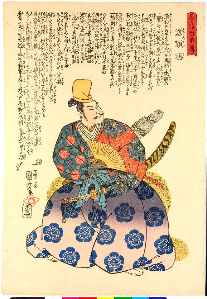 Object- Minamoto no Yoritomo 源頼朝 (BM 2008,3037.15317)