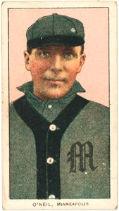 O'Neal, Minneapolis Team, baseball card portrait LCCN2008677008