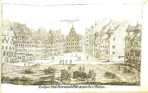 Nürnberger Zierde - Böner - 028 - Prospect Kornmarkt