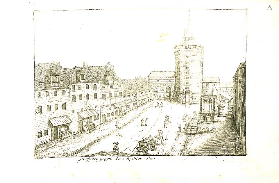 Nürnberger Zierde - Böner - 018 - Prospect SpittlerTor