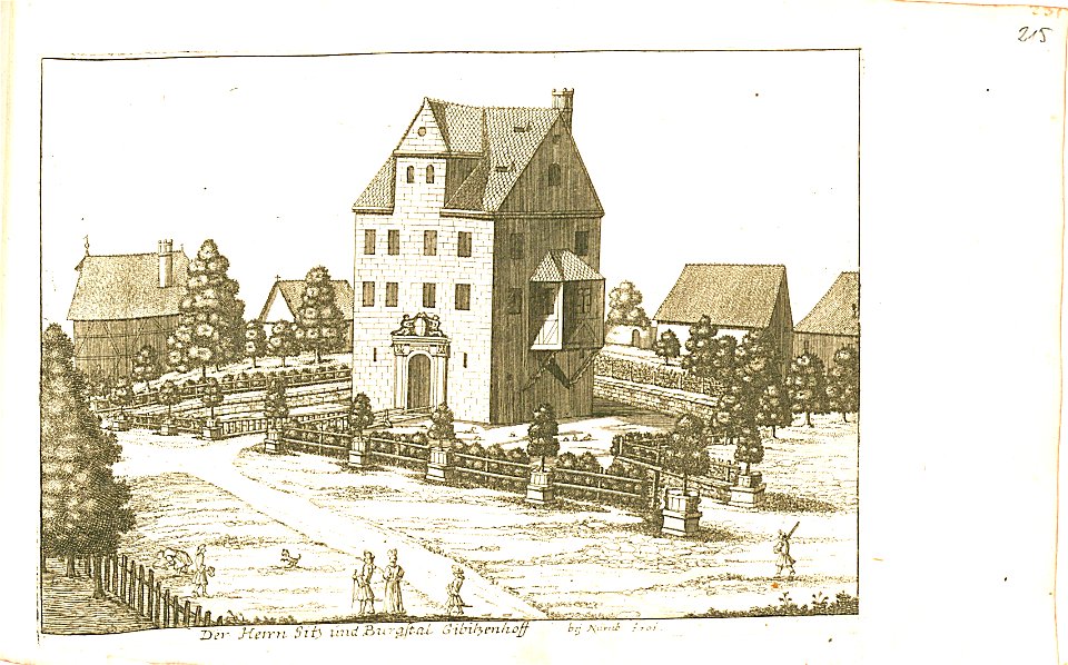 Nürnberger Zierde - Böner - 214 - Herrnsitz Gibitzenhof