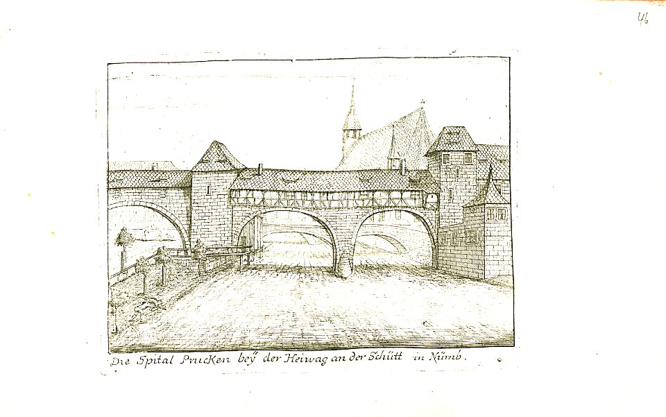 Nürnberger Zierde - Böner - 046 - Spitalbrucken