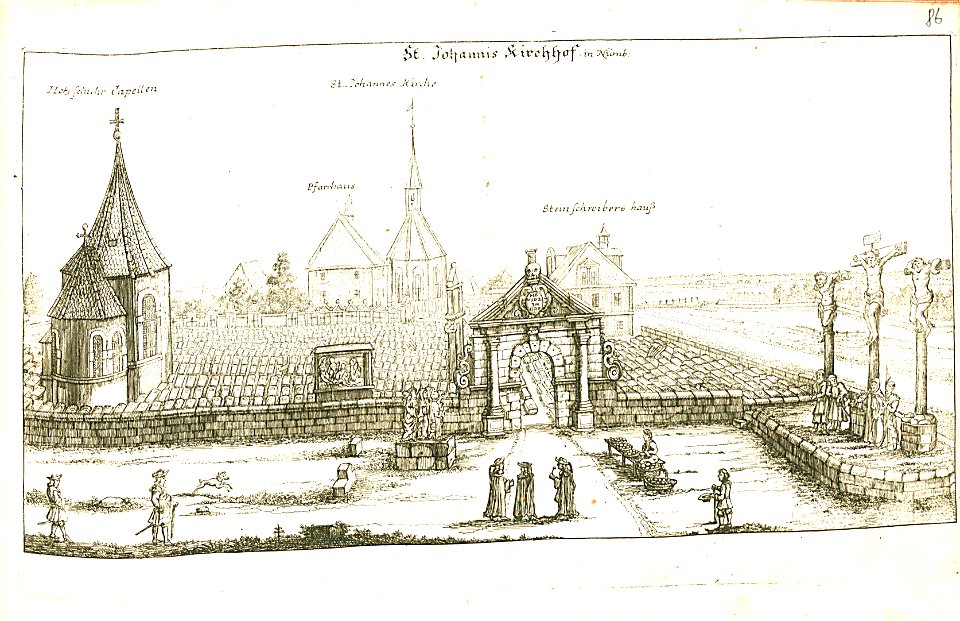 Nürnberger Zierde - Böner - 086 - St Johannis Kirchhof
