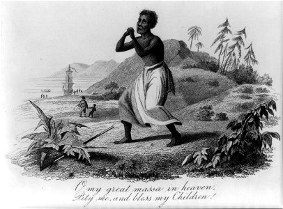 O my great massa in heaven, pity me and bless my children! LCCN2004669290