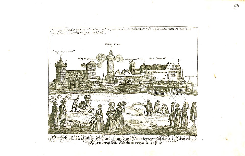 Nürnberger Zierde - Böner - 050 - Das Schloss