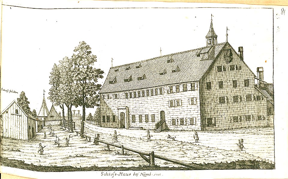 Nürnberger Zierde - Böner - 084 - Schieß-Haus bei Nürnberg