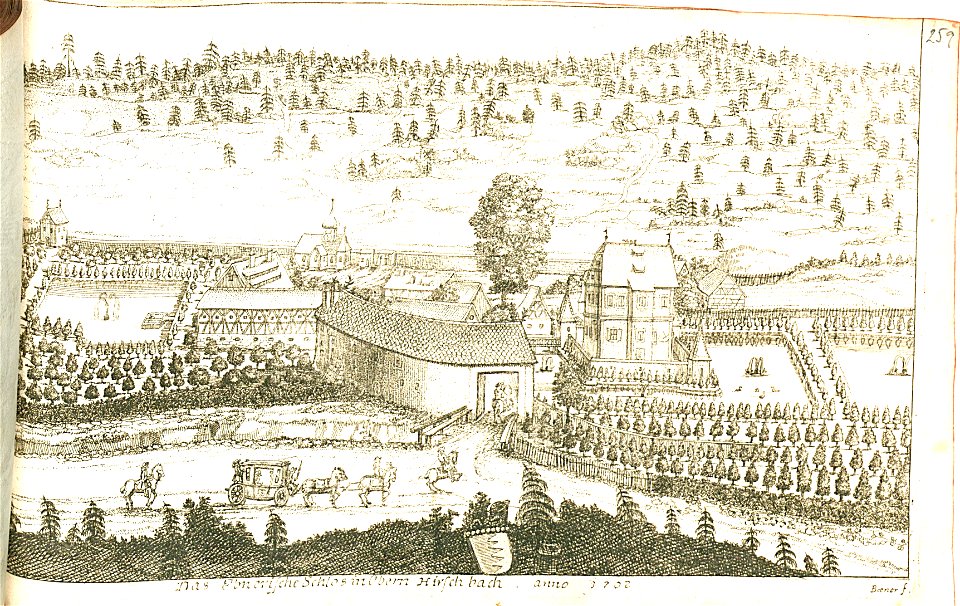 Nürnberger Zierde - Böner - 259 - Das Ebnerische Schloß in Obern Hirschbach
