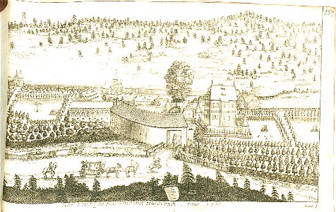 Nürnberger Zierde - Böner - 259 - Das Ebnerische Schloß in Obern Hirschbach