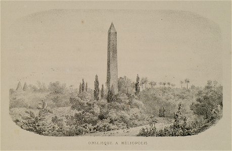 Obélisque à Héliopolis - Rey Etienne - 1867