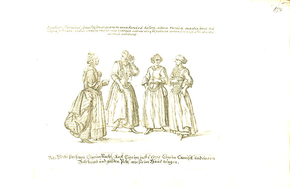Nürnberger Zierde - Böner - 154 - Vier Weibs-Personen