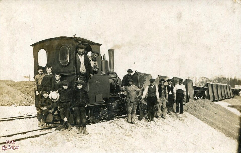 O&K train de chantier à voie étroite