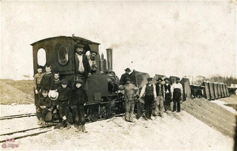 O&K train de chantier à voie étroite