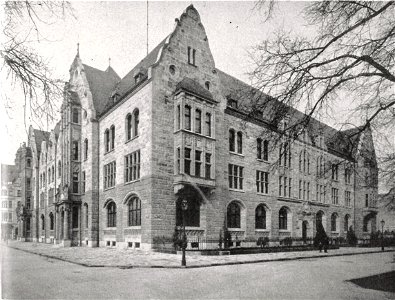 Oberpostdirektion zu Düsseldorf, Foto in 1908