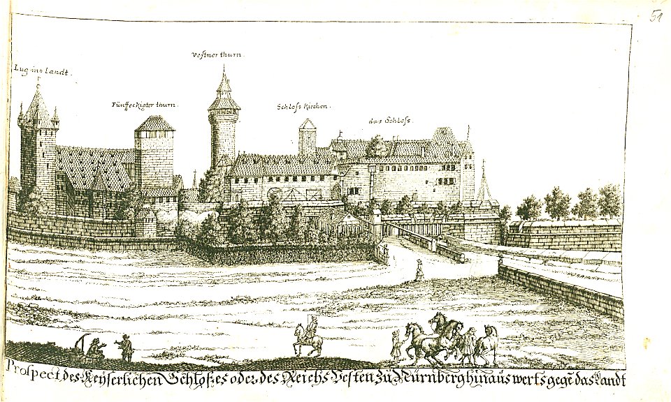 Nürnberger Zierde - Böner - 052 - Prospect Schloss
