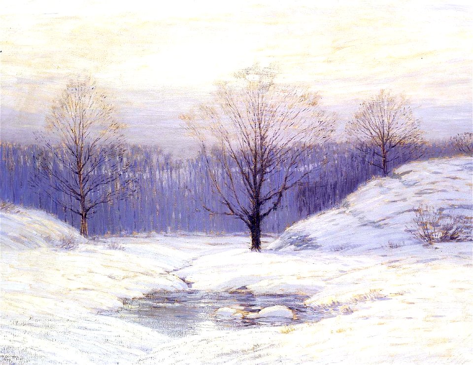 Leonard Ochtman - Morning Haze - 1909.11.2 - Smithsonian American Art Museum
