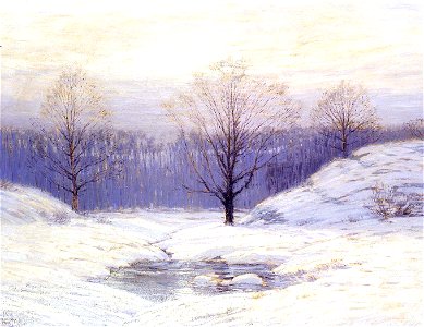 Leonard Ochtman - Morning Haze - 1909.11.2 - Smithsonian American Art Museum
