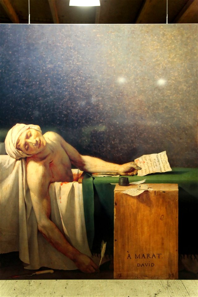 Oberhausen - Gasometer - Der schöne Schein - La Mort de Marat (David) 01 ies