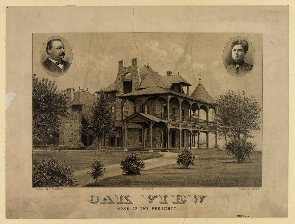 Oak View, home of the President LCCN2003674803