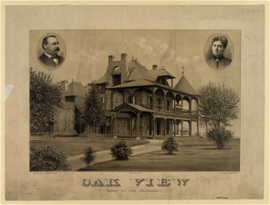 Oak View, home of the President LCCN2003674803