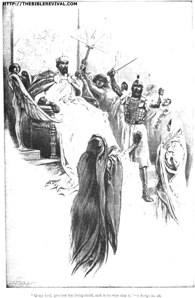 O my lord, giv her the living child