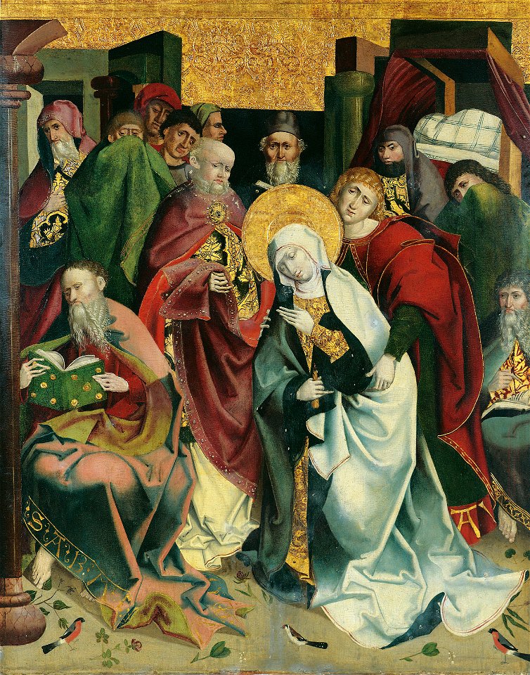 Oberösterreichischer Maler - Tod Mariens - 4967 - Kunsthistorisches Museum