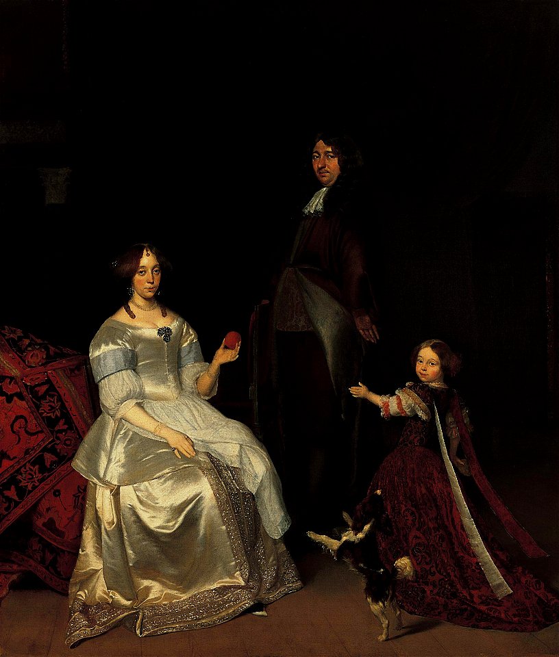 Jacob Ochtervelt - Family Portrait (Norton Simon Museum)