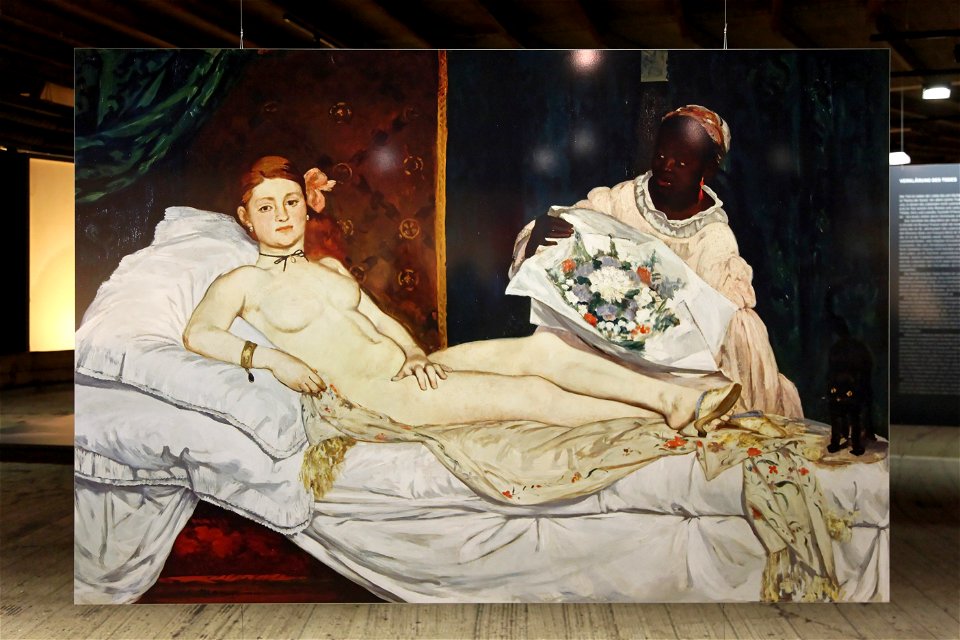 Oberhausen - Gasometer - Der schöne Schein - Olympia (Manet) 01 ies